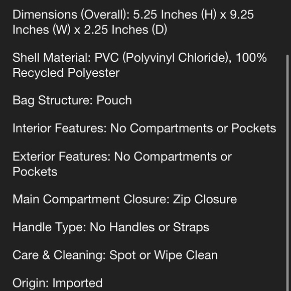 ONLY ONE LEFT! πStoney Clover Lane x Target GLAM Patch Small Pouch - Picture 12 of 17